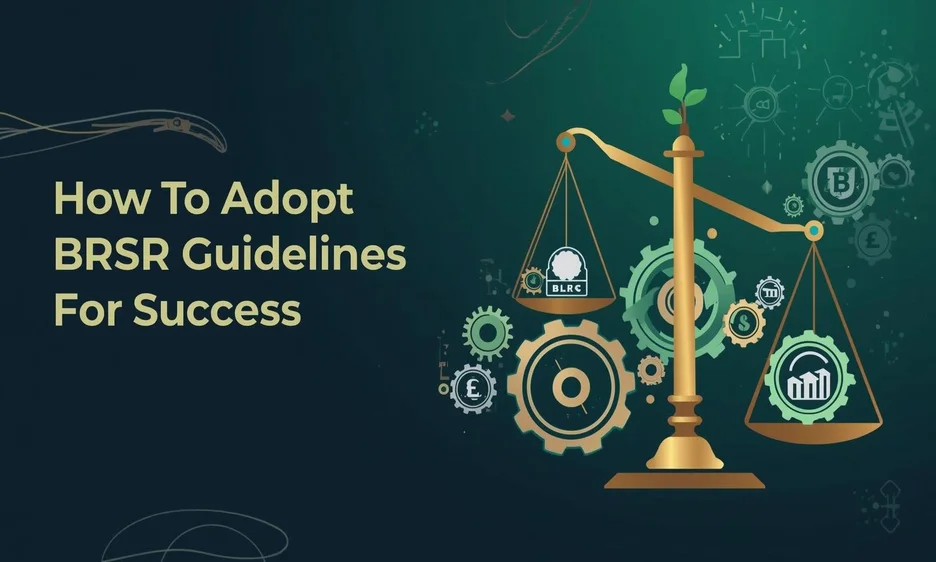Adopting BRSR Guidelines helps companies align sustainability with business goals effectively | Report Yak Blog