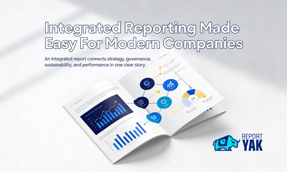 Integrated reporting simplified for modern businesses seeking clarity, trust, and better communication | Report Yak Blog
