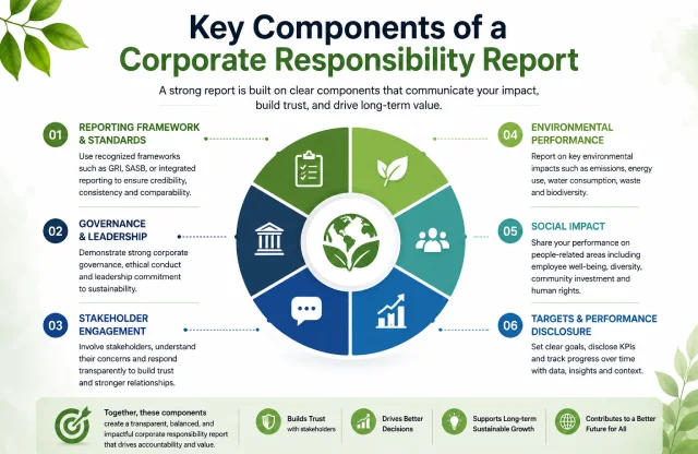 GRI SASB and SDG frameworks in a corporate responsibility report | Report Yak Blog