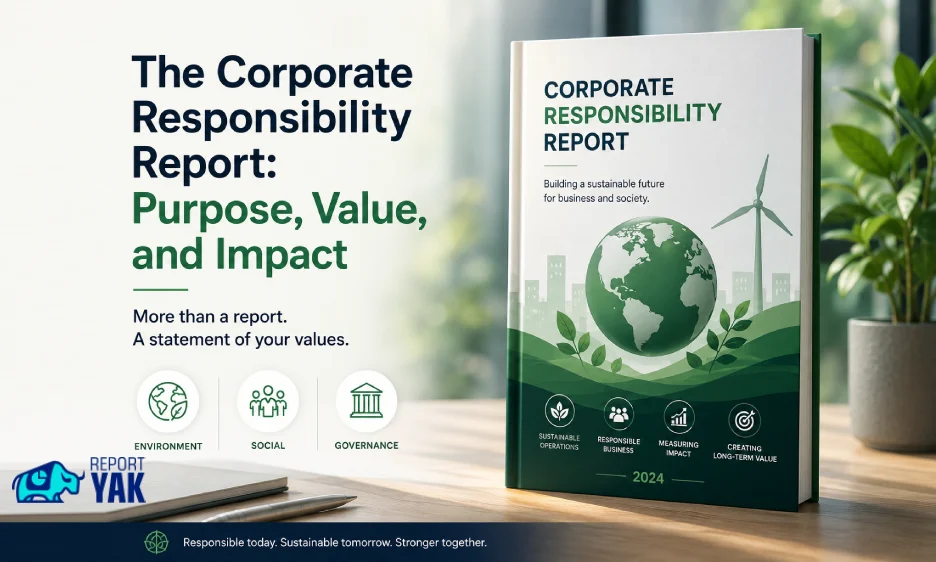 Corporate responsibility report that builds trust transparency and stakeholder engagement | Report Yak Blog