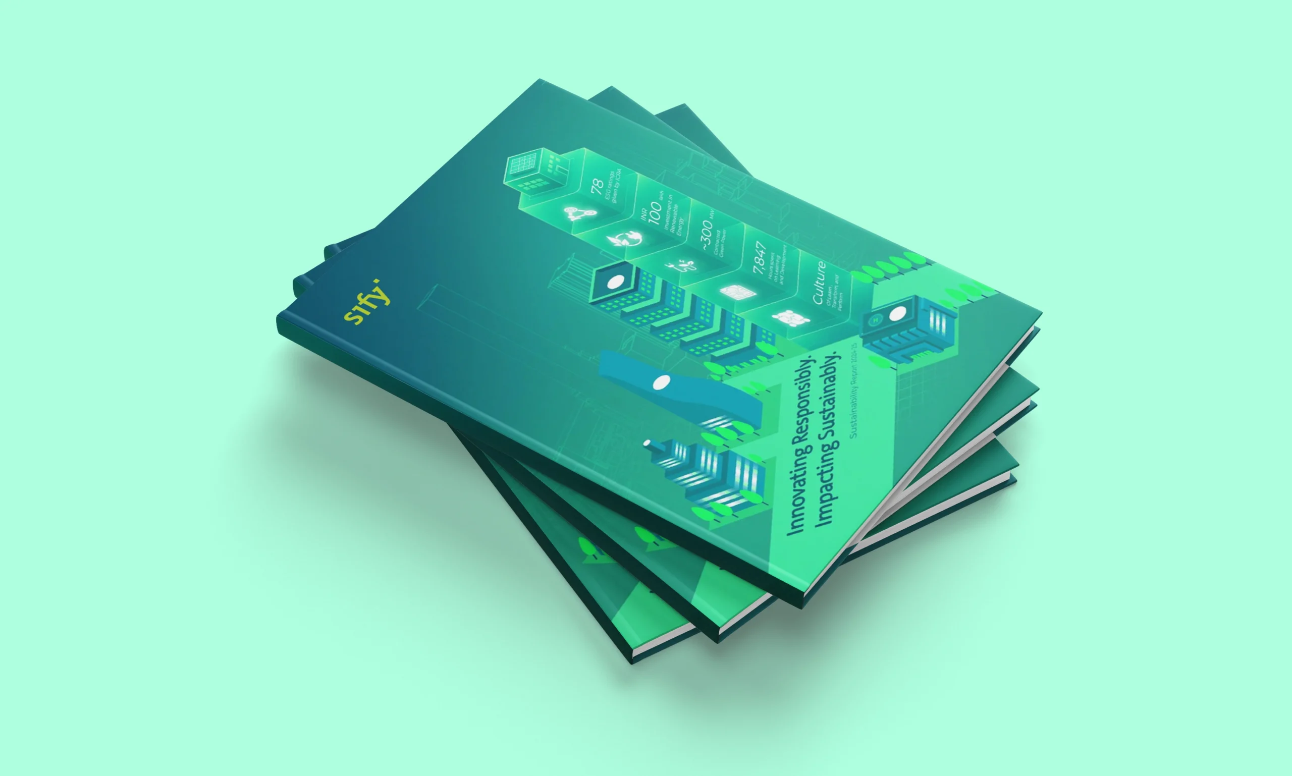 Sify Infinit Spaces — Sustainability report 2024–25